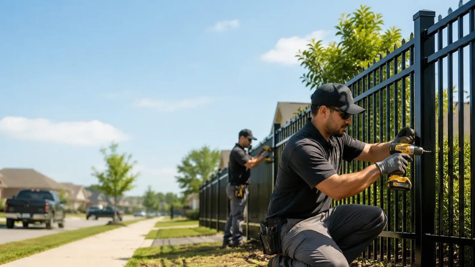 Metal Fence Installation in Mineral Springs, PA